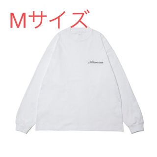 ワンエルディーケーセレクト(1LDK SELECT)のplllllleeeasse long sleeve tee WHITE M(Tシャツ/カットソー(七分/長袖))