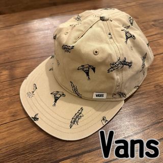 ヴァンズ(VANS)のVans キャップ 総柄 ベージュ メンズ(キャップ)