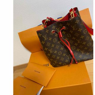 ルイヴィトン(LOUIS VUITTON)のルイヴィトン　ネオノエ　コクリコ　赤　レッド　★超美品(ショルダーバッグ)