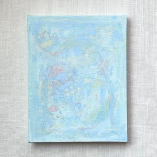 原画　アクリル画　抽象画　キャンバスアート