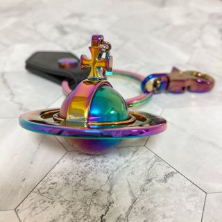 ヴィヴィアンウエストウッド(Vivienne Westwood)のヴィヴィアン　オーブキーホルダー　キーリング　レインボー(キーホルダー)