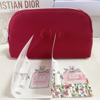 Christian Dior - 新品未使用　ディオール　ミスディオール オードゥパルファン サンプル&ポーチ