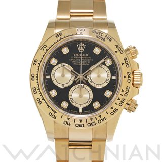 ロレックス(ROLEX)の中古 ロレックス ROLEX 126508G ランダムシリアル ブラック /シャンパン/ダイヤモンド メンズ 腕時計(腕時計(アナログ))