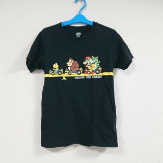 UNIQLO - ユニクロ マリオカートTシャツ黒 140cm