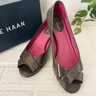 Cole Haan - コールハーン エナメル パンプス ローヒール 6 1/2