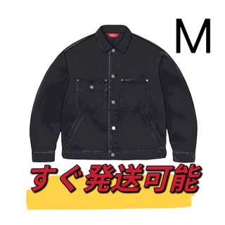 シュプリーム(Supreme)のSupreme Denim Chore Trucker Jacket Black(Gジャン/デニムジャケット)