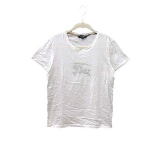 BURBERRY LONDON Tシャツ カットソー プリント 半袖 2 白(Tシャツ(半袖/袖なし))