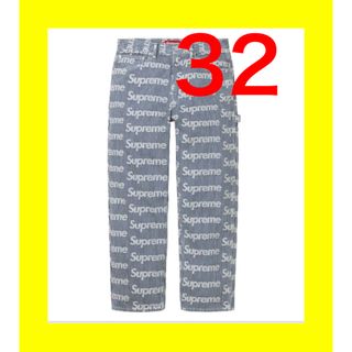 シュプリーム(Supreme)のSupreme Denim Painter Pant Stripe 32(ワークパンツ/カーゴパンツ)