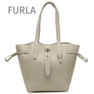 【超美品】FURLAフルラNET Mカーフ レザー 本革ショルダートート バッグ