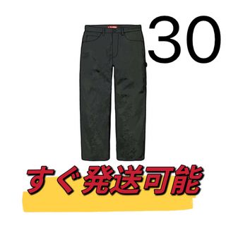 シュプリーム(Supreme)のSupreme Denim Painter Pant "Black"  30(デニム/ジーンズ)