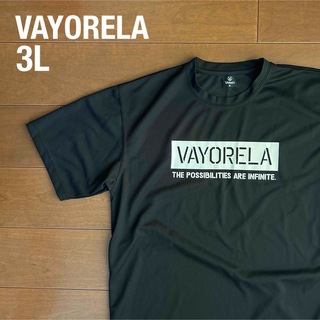バイオレーラ VAYORELA 3L 半袖Tシャツ 黒/ブラック(Tシャツ/カットソー(半袖/袖なし))