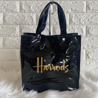 ハロッズ Harrods エナメルバッグ