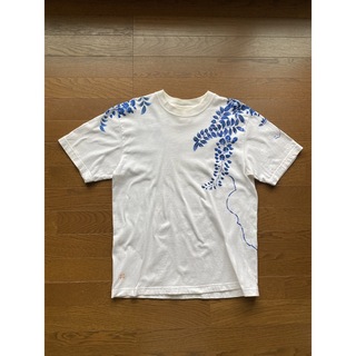 和柄 手描きTシャツ 半袖(Tシャツ/カットソー(半袖/袖なし))
