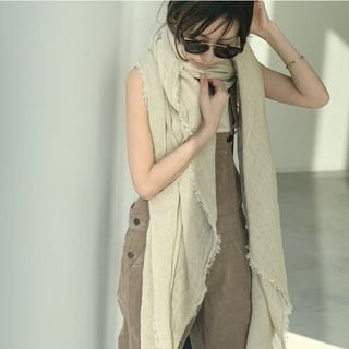 アパルトモンドゥーズィエムクラス(L'Appartement DEUXIEME CLASSE)のMAISON DE VACANCES Linen Stole (125×200)(ストール/パシュミナ)