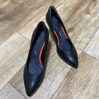 ロックポート(ROCKPORT)の定価2.2万円 ROCKPORT ロックポート 本革 リアルレザーパンプス(ハイヒール/パンプス)