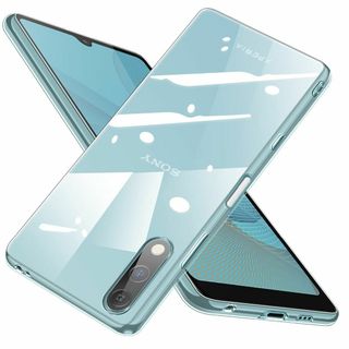 【色:全透明】Xperia Ace II ケース クリア SO-41B スマホケ(その他)