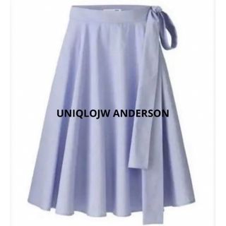 ユニクロ(UNIQLO)の新品タグ付きユニクロ JW ANDERSON ハイウエストフレアスカート(ひざ丈スカート)