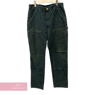 カーハート(carhartt)のCarhartt Vintage 2009年8月製 Double Knee Pants カーハート ヴィンテージダブルニーパンツ ジップフライ ブラック サイズ34×36【240524】【中古-B】【me04】(スラックス/スーツパンツ)