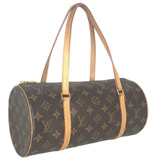 ルイヴィトン(LOUIS VUITTON)のLOUIS VUITTON ルイヴィトン パピヨン 30 ショルダーバッグ ハンドバッグ レディース モノグラムキャンバス ブラウン 肩掛け 茶色 M51385 中古品【鑑定済】(ハンドバッグ)