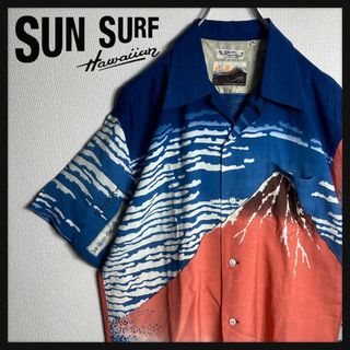 サンサーフ(Sun Surf)の【箱付き】サンサーフ　開襟　アロハシャツ　和柄　北斎　富士山　富獄三十六景　XL(シャツ)