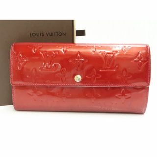 ルイヴィトン(LOUIS VUITTON)のルイヴィトン　ヴェルニ　赤　ポルトフォイユサラ　財布　18684512(財布)