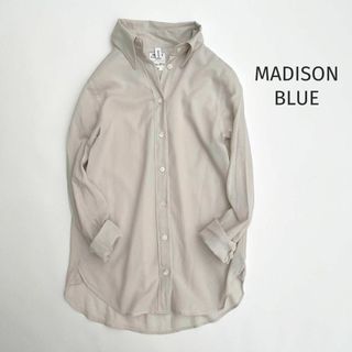 マディソンブルー(MADISONBLUE)のマディソンブルー＊ハイカラーマダムシャツ　コットン　シアー　00(シャツ/ブラウス(長袖/七分))