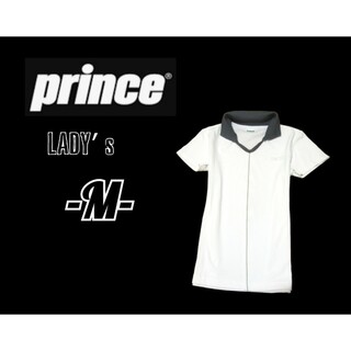 プリンス(Prince)のレディースM◇Prince◇半袖スキッパーポロシャツ(ウェア)