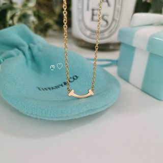 ティファニー(Tiffany & Co.)のティファニー　Ꭲスマイルブレスレット　ミニ　ティースマイル　Ꮶ18ローズゴールド(ブレスレット/バングル)