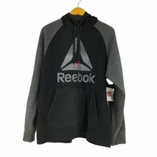 リーボック(Reebok)のReebok(リーボック) フロントロゴラグランフーディー メンズ トップス(パーカー)