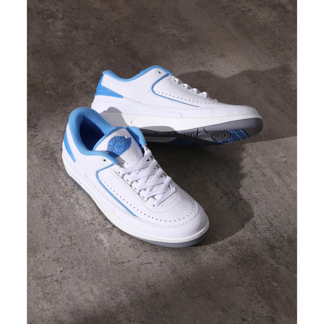 Jordan Brand（NIKE）(ジョーダン)のNIKE AIR JORDAN 2 LOW University Blue 青 メンズの靴/シューズ(スニーカー)の商品写真