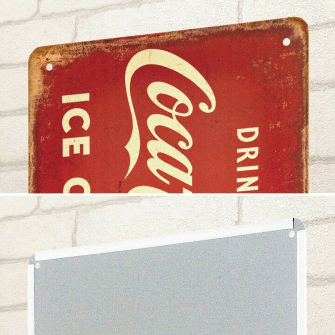 コカ・コーラ - デザイン看板A4】コカコーラic☆ポスター絵 コカ・コーラ - デザイン看板A4】コカコーラic☆ポスター絵