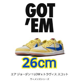 NIKE - トラヴィス・スコット × ナイキ ウィメンズ エアジョーダン1