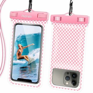 【新着商品】スマホ 防水ケース【指紋・顔・水に浮く】IPX8 防水保護 タッチ快(その他)