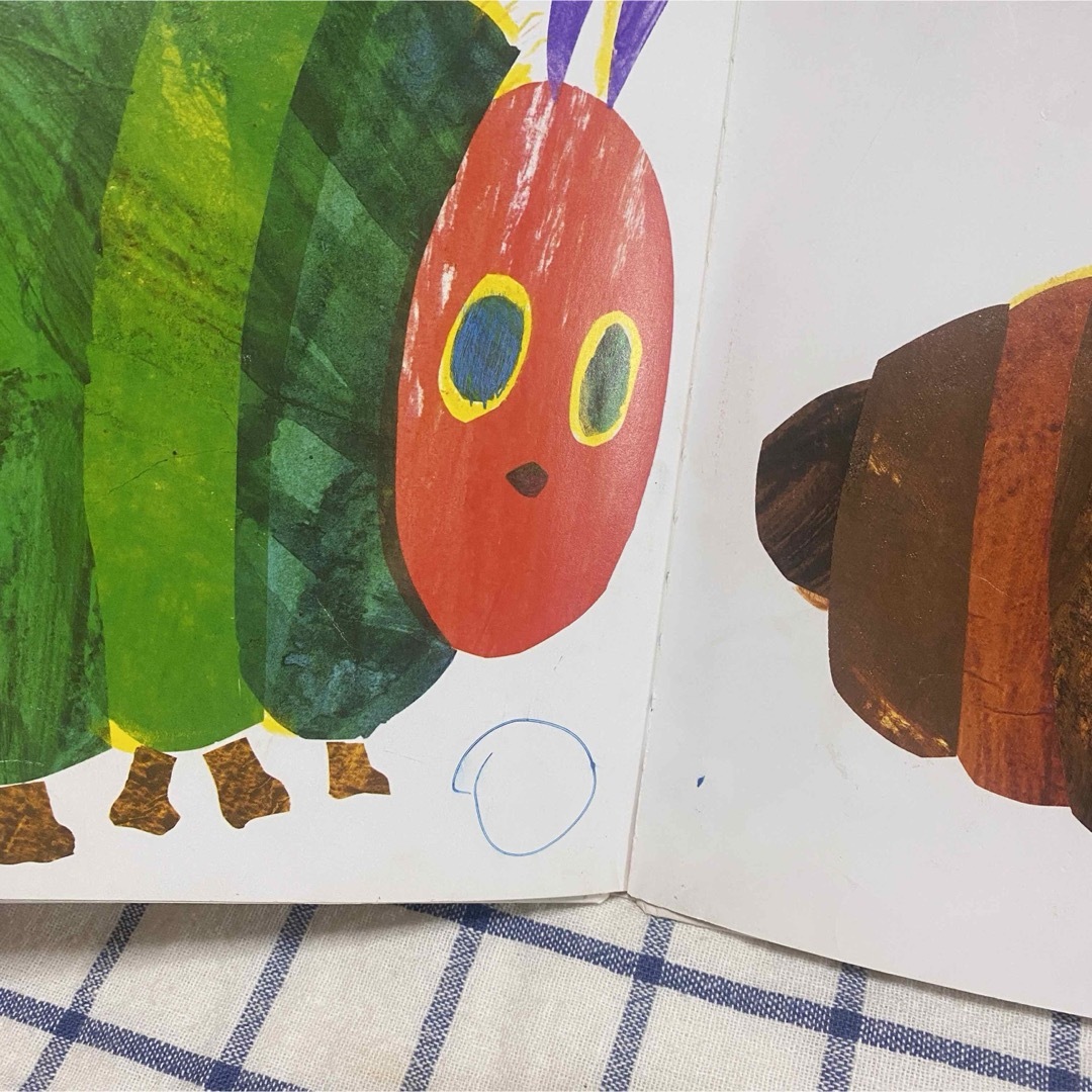 直筆サイン入】はらぺこあおむし☆エリック・カール 絵本の通販 直筆サイン入】はらぺこあおむし☆エリック・カール 絵本の通販