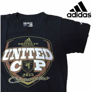 アディダス(adidas)のadidas  アディダス　Tシャツ　大学　アメリカ　カレッジ　古着　ブラック(Tシャツ/カットソー(半袖/袖なし))