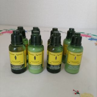 ロクシタン(L'OCCITANE)のロクシタン　【新品未使用】シトラスヴァーベナ　アメニティ　8本セット(シャンプー/コンディショナーセット)