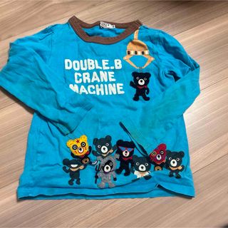 ダブルビー(DOUBLE.B)のダブルビー★120サイズ★長袖シャツ★ミキハウス(Tシャツ/カットソー)