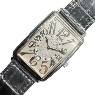 フランクミュラー(FRANCK MULLER)の　フランク・ミュラー FRANCK MULLER ロングアイランド レリーフデイト 1150SCDTREL ステンレススチール メンズ 腕時計(その他)