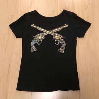 ロアー(roar)のroar☆ロアー☆レディース半袖カットソーTシャツ☆ブラック(Tシャツ(半袖/袖なし))