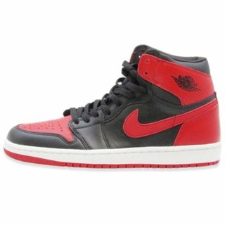 ナイキ(NIKE)のナイキ AIR JORDAN 1 RETRO BRED 22000808(スニーカー)