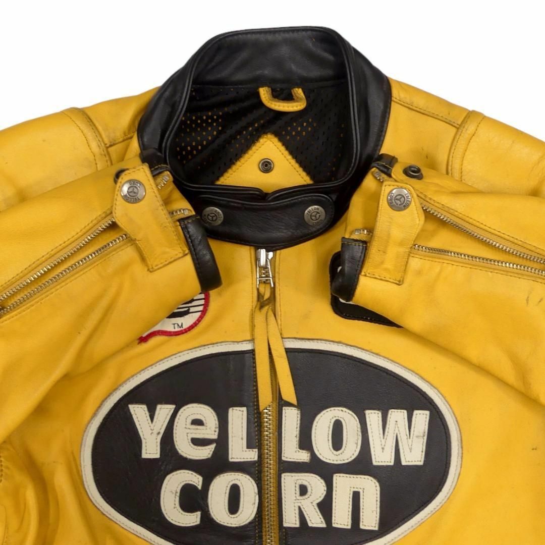 YeLLOW CORN - イエローコーン ライダース ジャケット 本革 YeLLOW CORN - イエローコーン ライダース ジャケット 本革