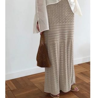 TODAYFUL - 新品未使用　Todayful Lacy Knit SK ロングスカート　ニット