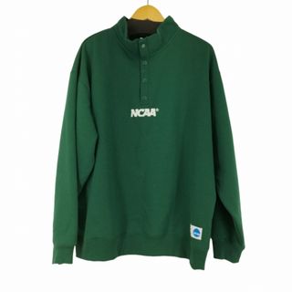 USED古着(ユーズドフルギ) {{NCAA}} ハーフスナップボタン メンズ(スウェット)