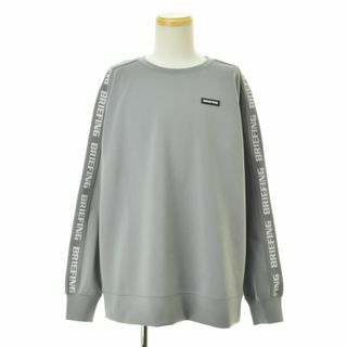 BRIEFING - 【BRIEFING】SIDE LOGO LINE CREWNECK