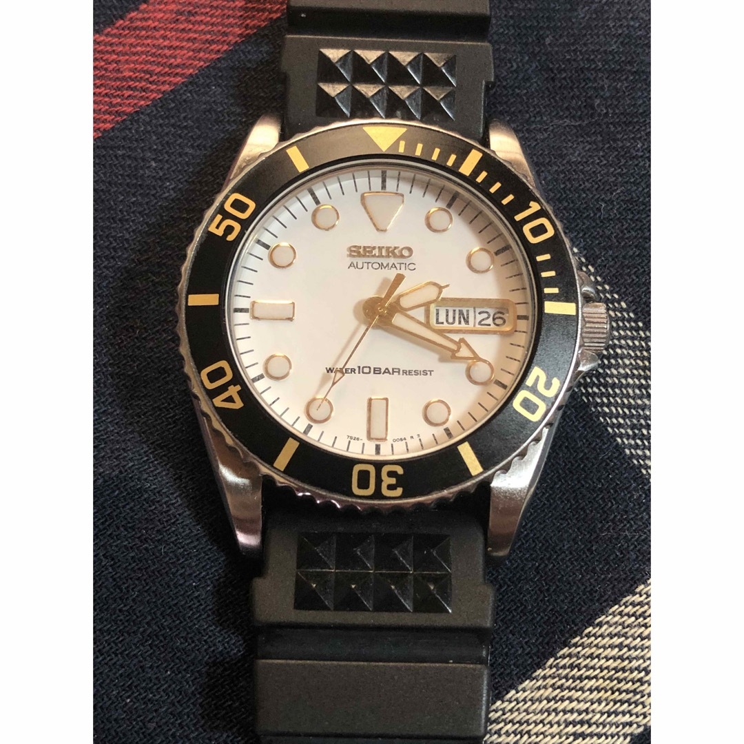 SEIKO - SEIKO 自動巻 腕時計 SKX027 7s26-0050の通販 by ぽろん SEIKO - SEIKO 自動巻 腕時計 SKX027 7s26-0050の通販 by ぽろん