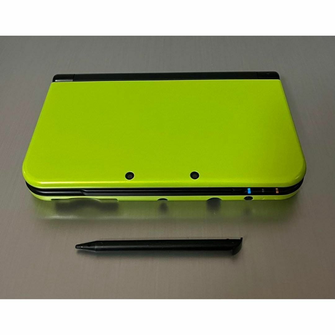 美品 Newニンテンドー3DS LL ライム×ブラック 美品 Newニンテンドー3DS LL ライム×ブラック