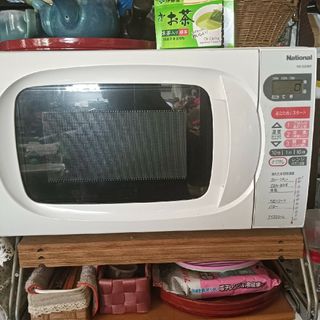 Nationalナショナル電子レンジNE-4510昭和レトロ懐かし家電通電 Nationalナショナル電子レンジNE-4510昭和レトロ懐かし家電通電