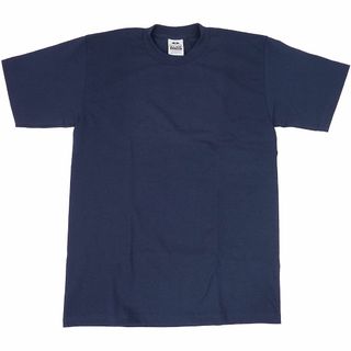 プロクラブ(PRO CLUB)のプロクラブ クルーネック 半袖 ヘビーウェイト 無地 Tシャツ ネイビー M(Tシャツ/カットソー(半袖/袖なし))