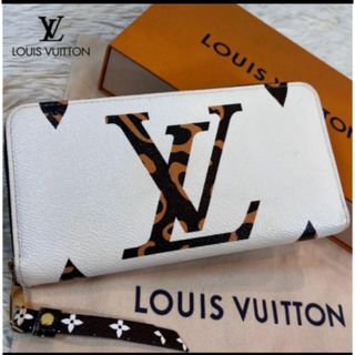 ルイヴィトン(LOUIS VUITTON)の極美品　ルイヴィトン　ジャングル　ジッピーウォレット　モノグラム(財布)