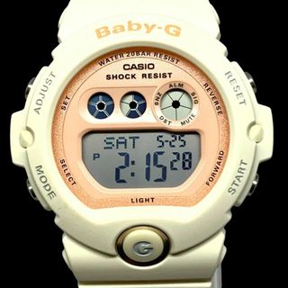 Baby-G - 【美品・電池交換済】カシオ　Baby-G　BG-6902　ピンク文字盤　腕時計